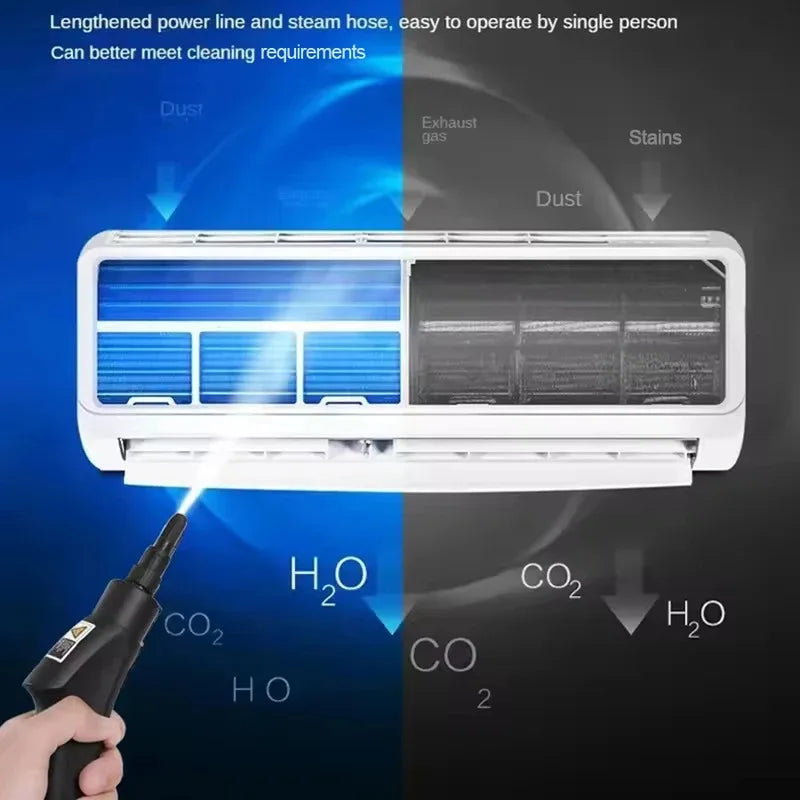 Przenośna Ciśnieniowa Myjka Parowa 2500W